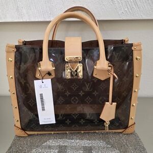 Louis Vuitton LIMITED EDITION Monogram Ambre Neo Cabas MM Tote Bag